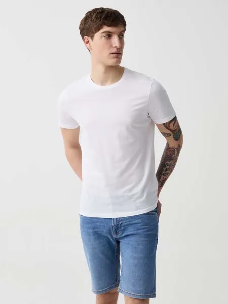 Шорты-Бермуды Slim-Fit с пятью карманами Ovs, цвет denim