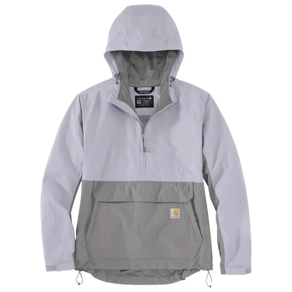 Повседневная куртка Carhartt Women's Loose Lightweight Anorak, цвет Lilac Haze/Asphalt