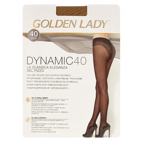 Колготки Golden Lady Dynamic 40 den, размер 3-M, melon (бежевый)