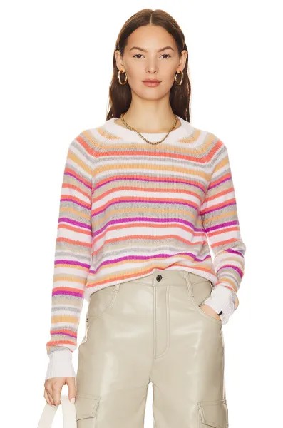Пуловер One Grey Day Blakely Cashmere, цвет Coral Combo