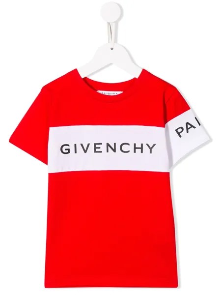 Givenchy Kids футболка с логотипом