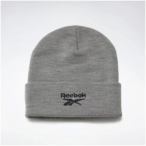 Шапка Reebok TE LOGO BEANIE Серый OSFM GH0428