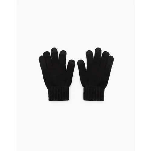 Чёрные перчатки сенсорные