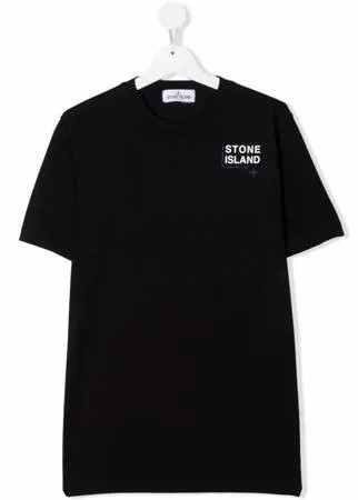 Stone Island Junior футболка с логотипом