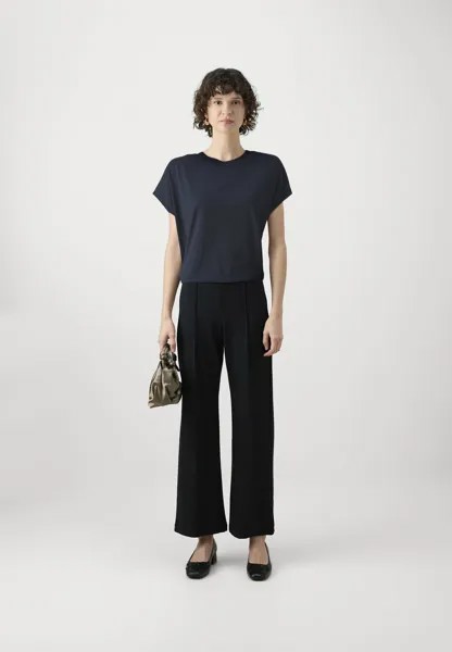 Базовая футболка темно-бирюзового цвета Cut On Shortsleeve Roundneck Marc O'Polo DENIM, темно-синий