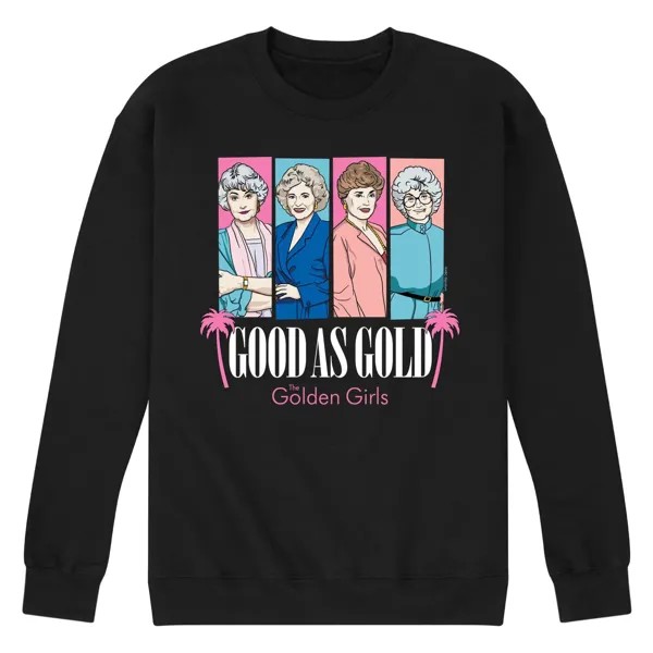 Мужской золотой свитшот для девочек Good As Gold Licensed Character