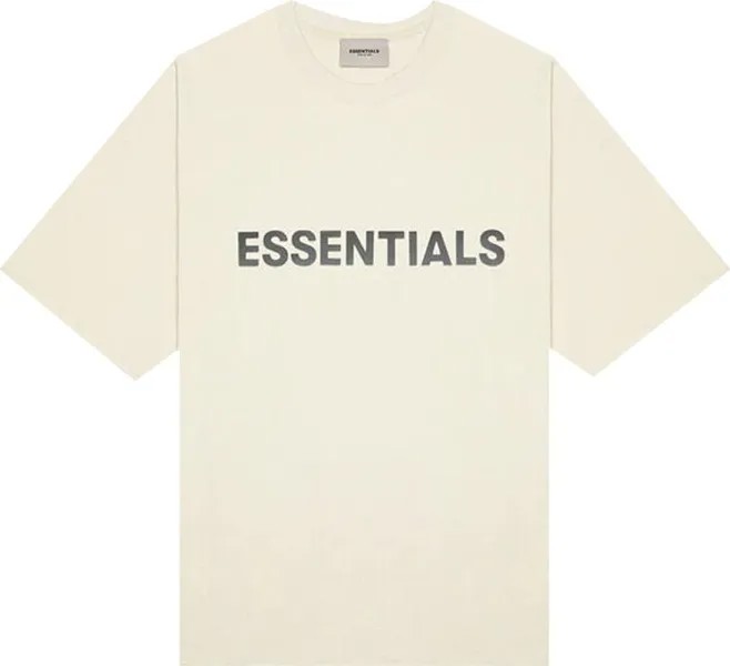 Футболка Fear of God Essentials T-Shirt 'Cream', кремовый