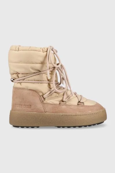 Зимние ботинки Moon Boot, бежевый