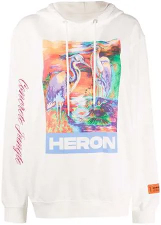 Heron Preston худи с принтом