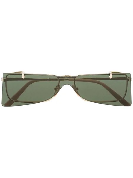 Gucci Eyewear солнцезащитные очки с двойными стеклами
