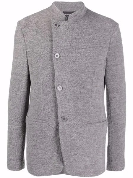 Emporio Armani кардиган со смещенной застежкой