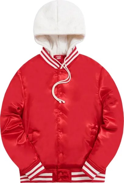 Куртка Kith x Coca-Cola Gorman Jacket 'Maroon', красный