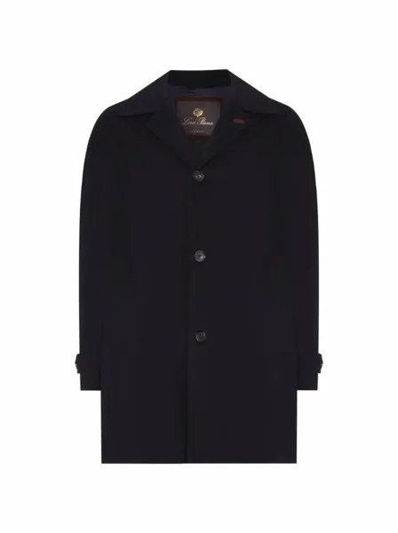 Кашемировое однобортное пальто Loro Piana