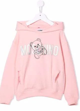 Moschino Kids худи с логотипом