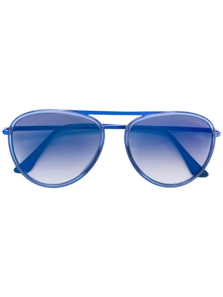 Retrosuperfuture aviator framed sunglasses
