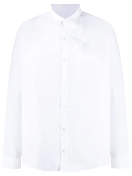 Y/Project рубашка асимметричного кроя с манжетами