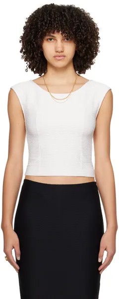 Кремового цвета футболка Alana A.P.C.