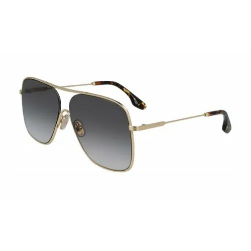 Солнцезащитные очки Victoria Beckham VB132S 701, прямоугольные, для женщин, золотой