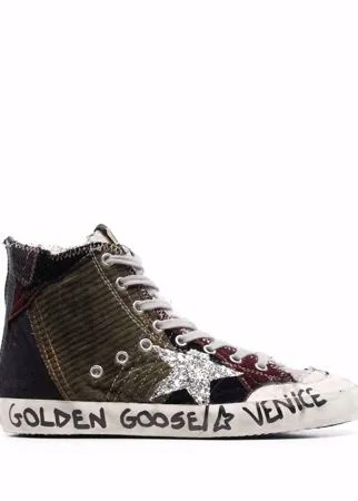 Golden Goose высокие кеды Penstar