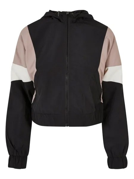 Переходная куртка Urban Classics, цвет black/duskrose/whitesand