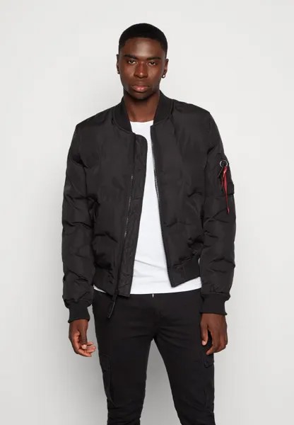 Бомбер Chaquetas Alpha Industries MA-1 LOGO PUFFER, черный