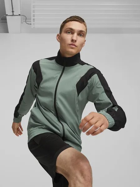 Спортивная куртка Puma Fit, зеленый