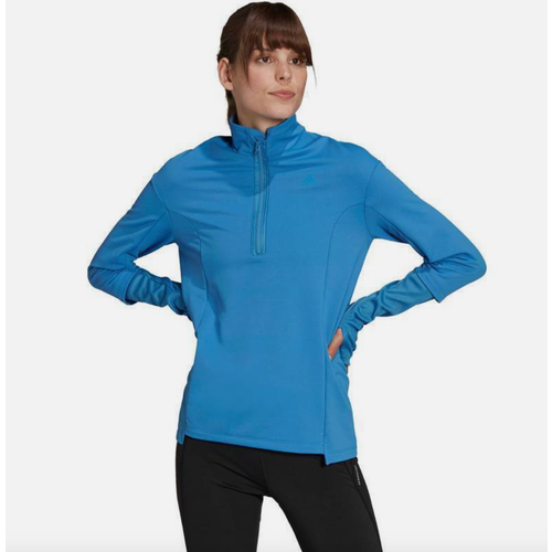 Свитшот adidas, размер L, , голубой