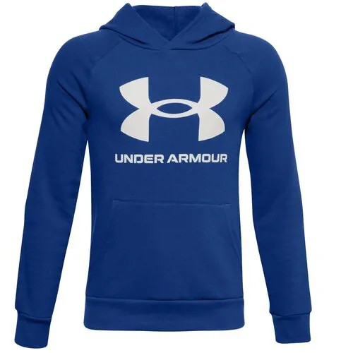 Толстовка Under Armour Rival Fleece Hoodie Синий YXS 1357585-400