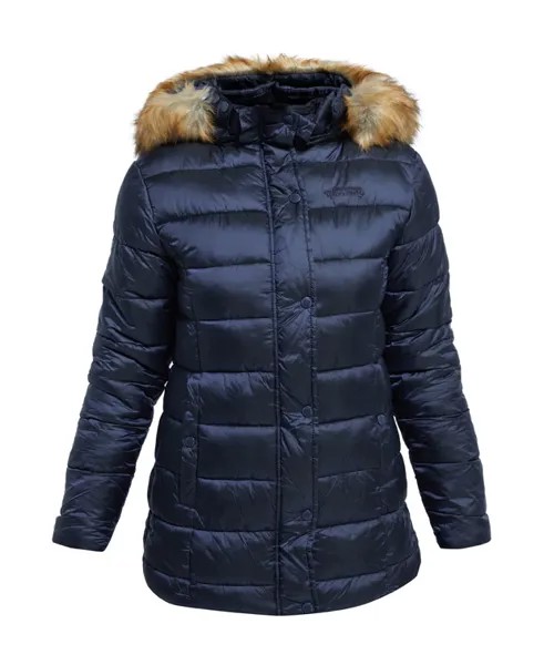 Пуховик Geographical Norway, темно-синий