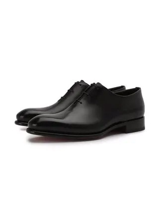 Классические кожаные оксфорды Santoni