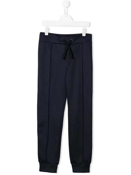 Fendi Kids спортивные брюки с логотипом