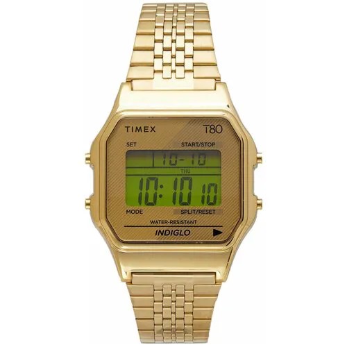 Наручные часы TIMEX Наручные часы Timex TW2R79200, золотой, желтый