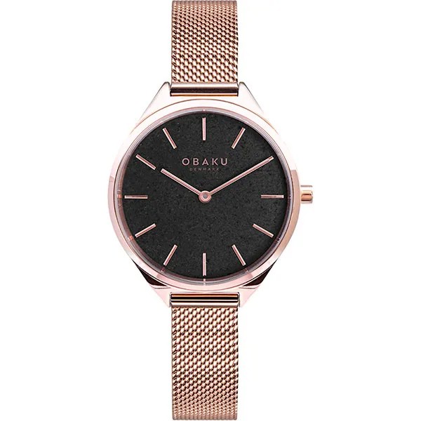 Наручные часы женские Obaku V257LHVNMV золотистые