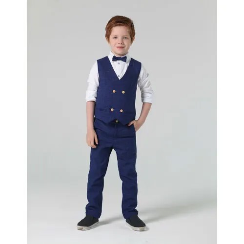 Костюм классический NINO kids, размер 116, синий