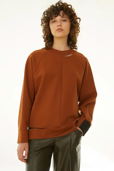 Свитшот женский M.REASON 9.8705.T1536.6 A21 оранжевый 46 RU