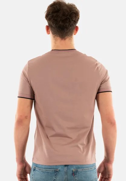 Базовая футболка Fred Perry, розовый