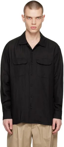 Черная классическая рубашка Engineered Garments