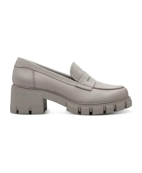 Закрытые лоферы женские Tamaris, серый