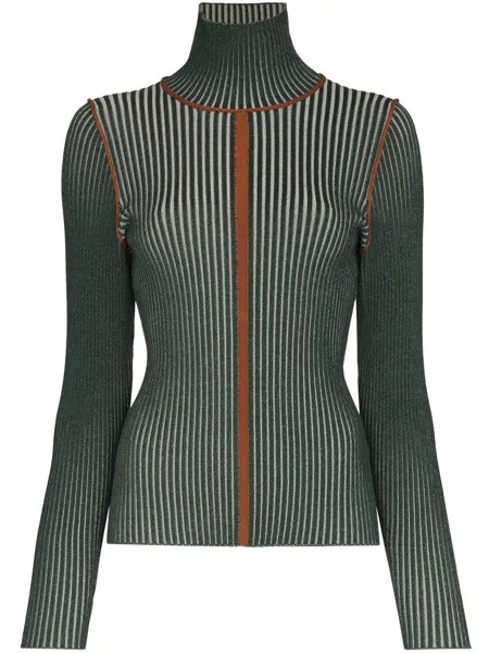 Eckhaus Latta джемпер с высоким воротником