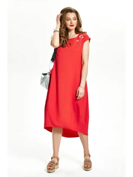 Платье 1490 красный