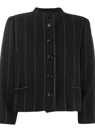 Valentino Pre-Owned полосатый жакет 1980-х годов