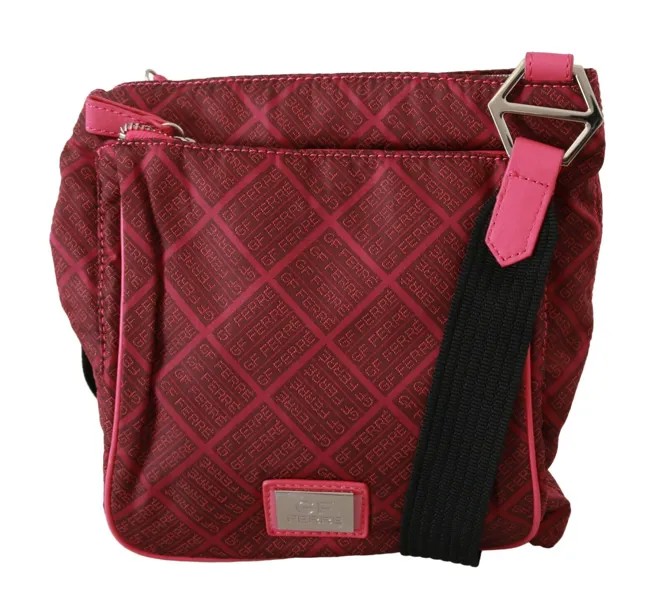 Сумка GF FERRE из ткани розового цвета с принтом, женская сумка через плечо с логотипом Borse $250