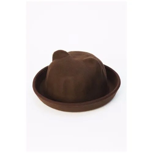 Шляпа Ушки KW081-000266 Коричневый 56