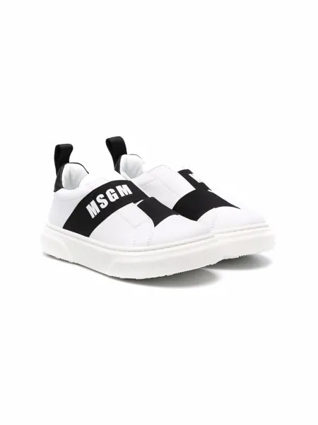 MSGM Kids кроссовки с логотипом