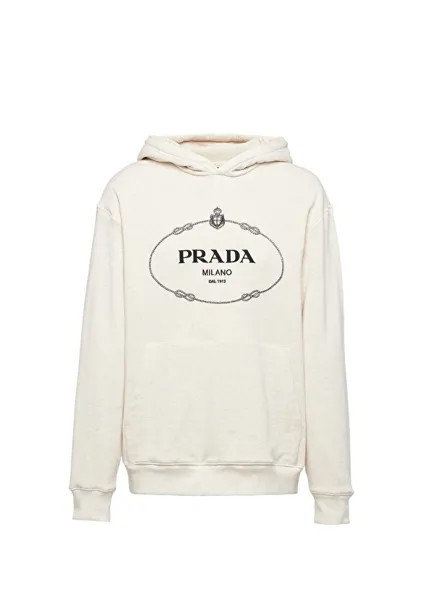 Толстовка из хлопкового флиса Prada