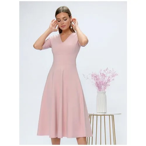 Платье 1001dress, размер XXXXL, розовый