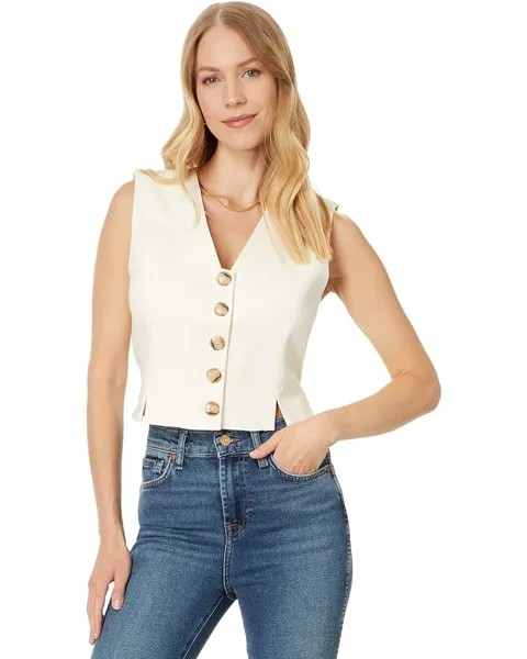 Утепленный жилет 7 For All Mankind Tailored, цвет Bone