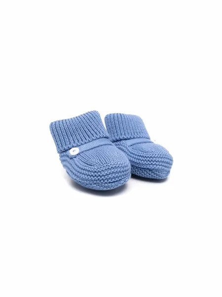 Little Bear chunky knitted slippers