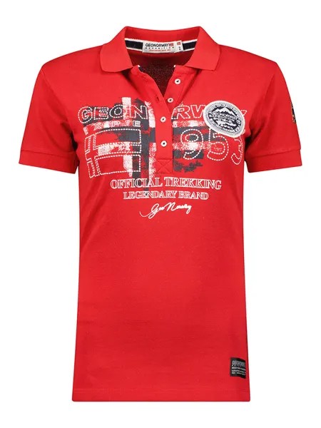 Поло Geographical Norway Kerry, красный