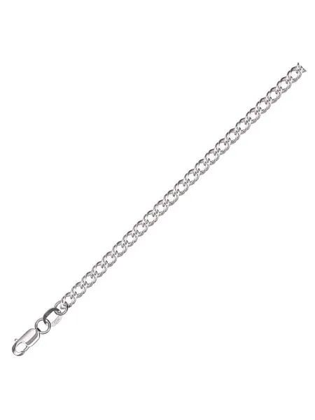 Цепочка женская TOP CRYSTAL 40665154 из серебра, 45 см